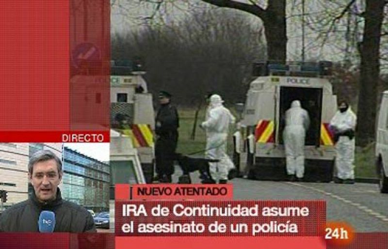 El IRA de Continuidad reivindica el asesinato de un policía en Irlanda del Norte