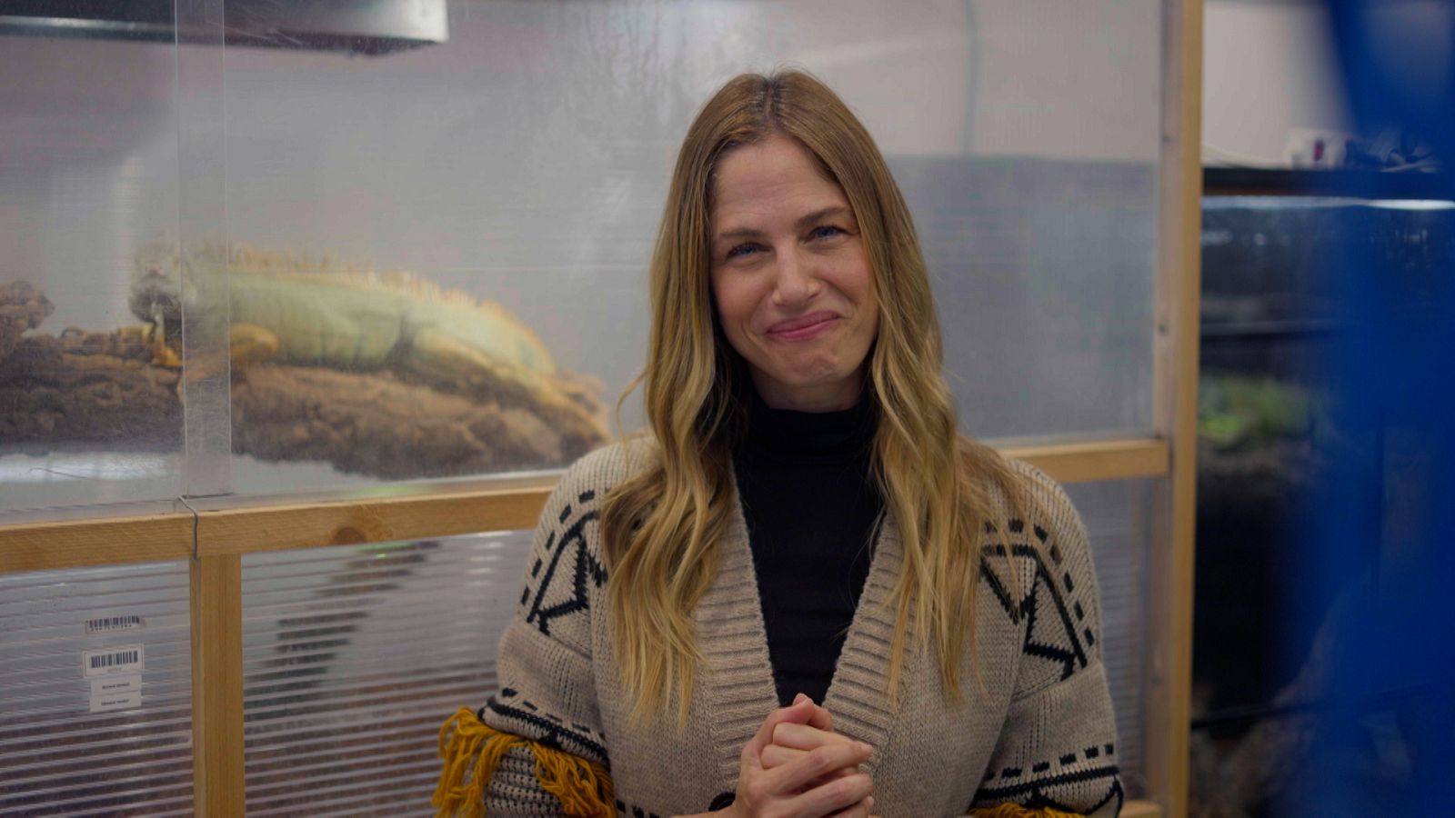 Martina Klein visita el CREAC de Calafell