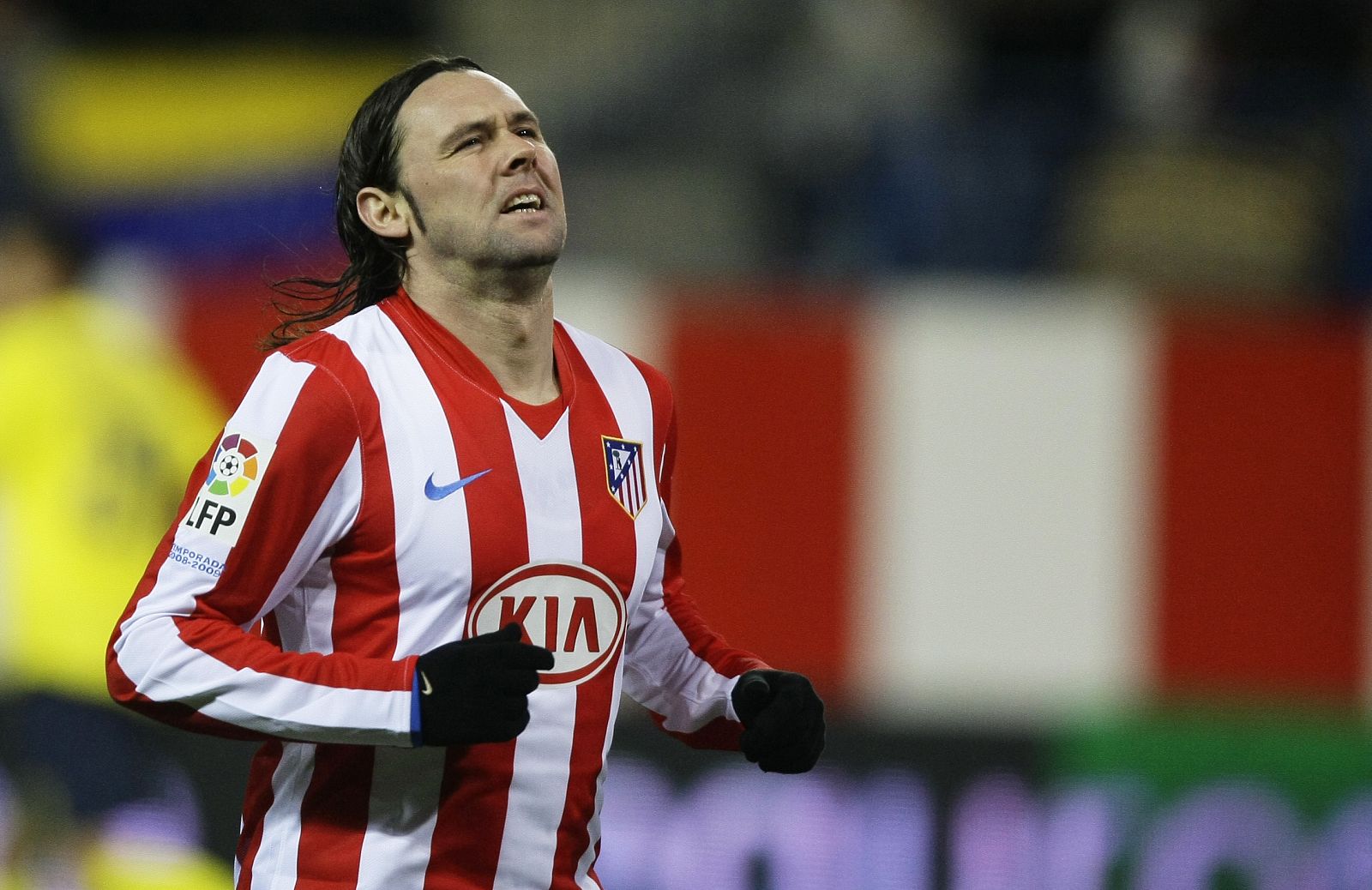 Maniche, en el partido de Copa del Rey ante el FC Barcelona