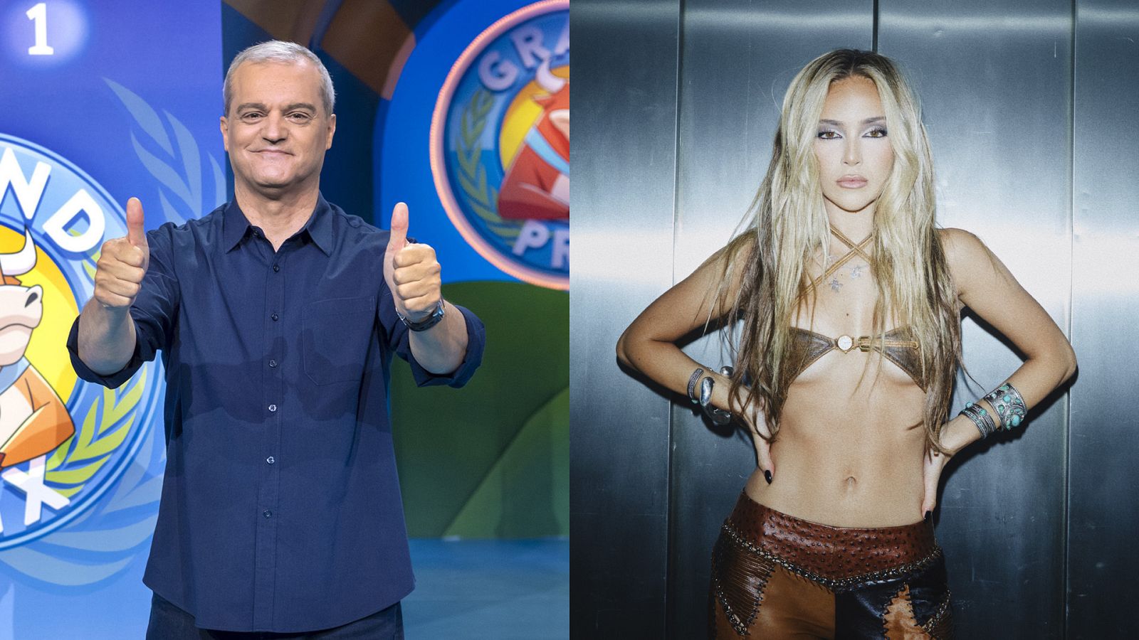 Ramon García y Ana Mena