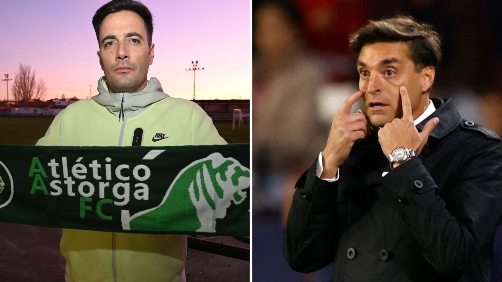 José Luis Lago y Diego Alonso, técnicos de ambos conjuntos que se enfrentan en la Copa del Rey.