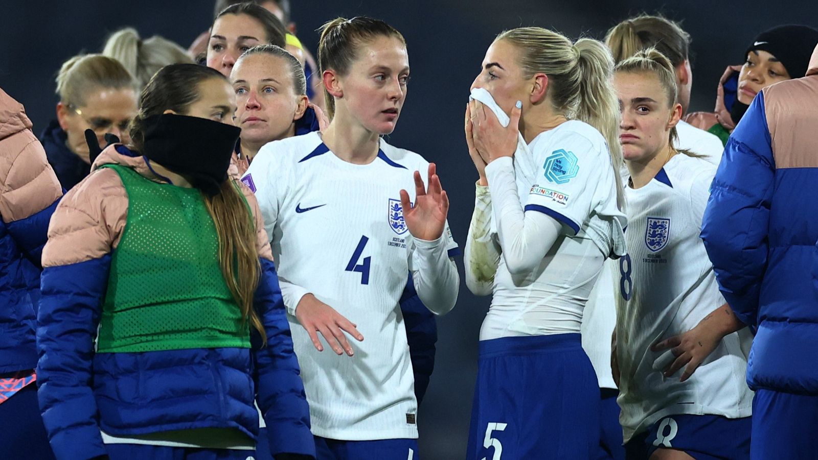 Caso Rubiales: selección inglesa