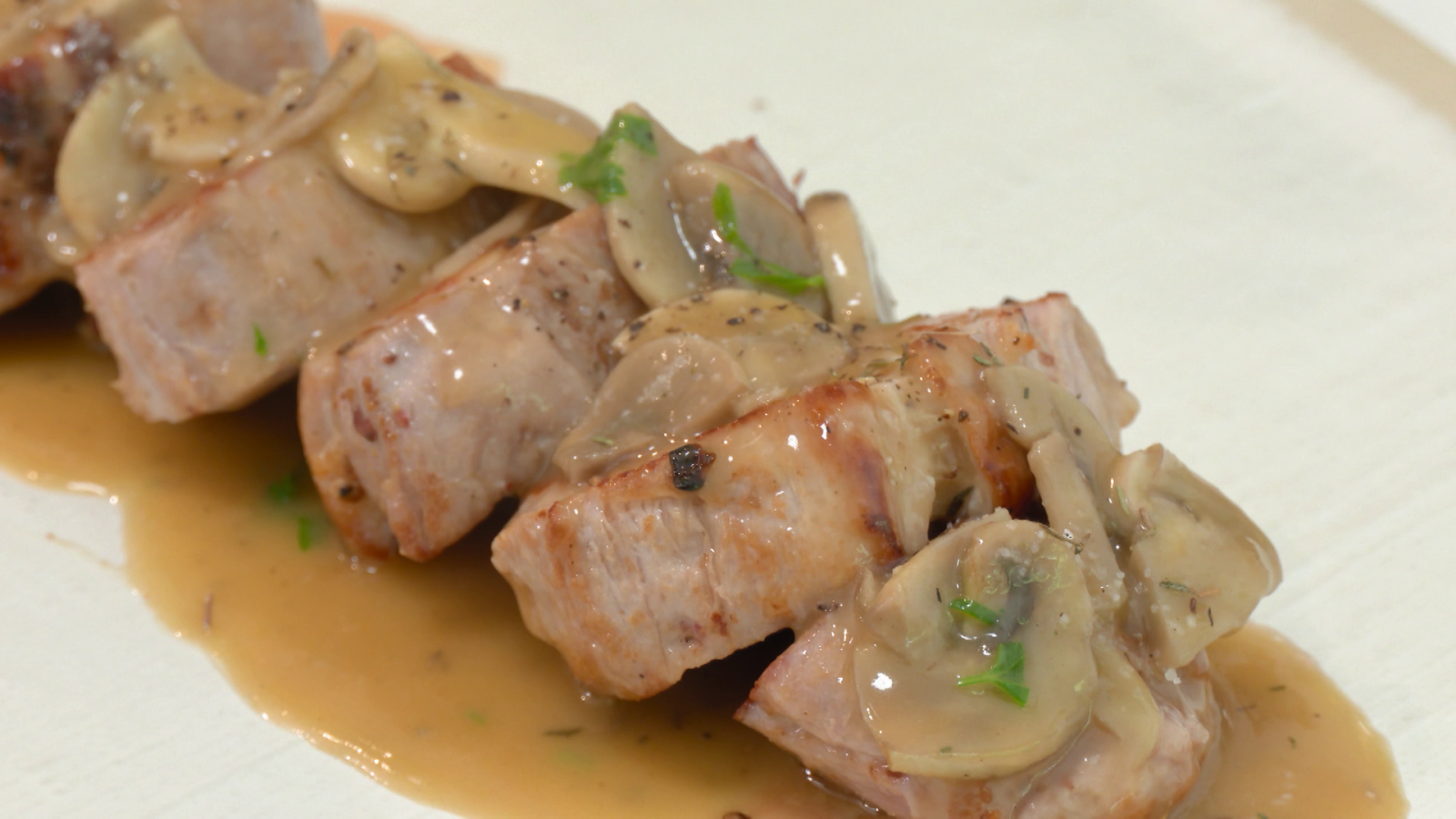 Ahora o Nunca | Receta de solomillo con salsa de champiñones