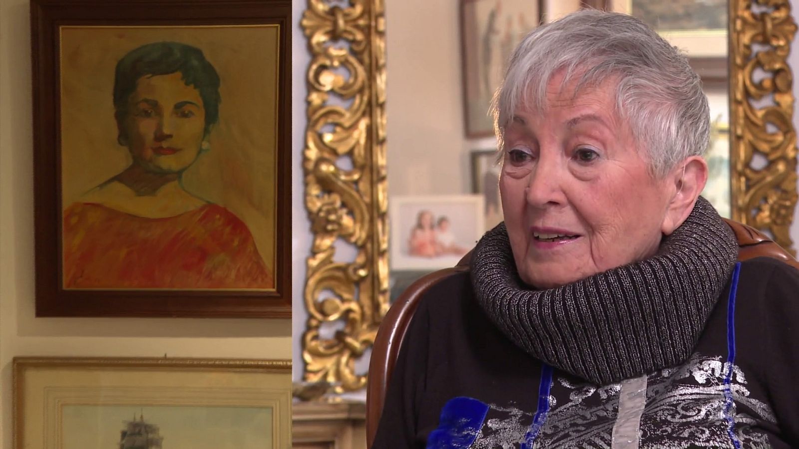 Emilia, de 89 años, protagonista de uno de los spots