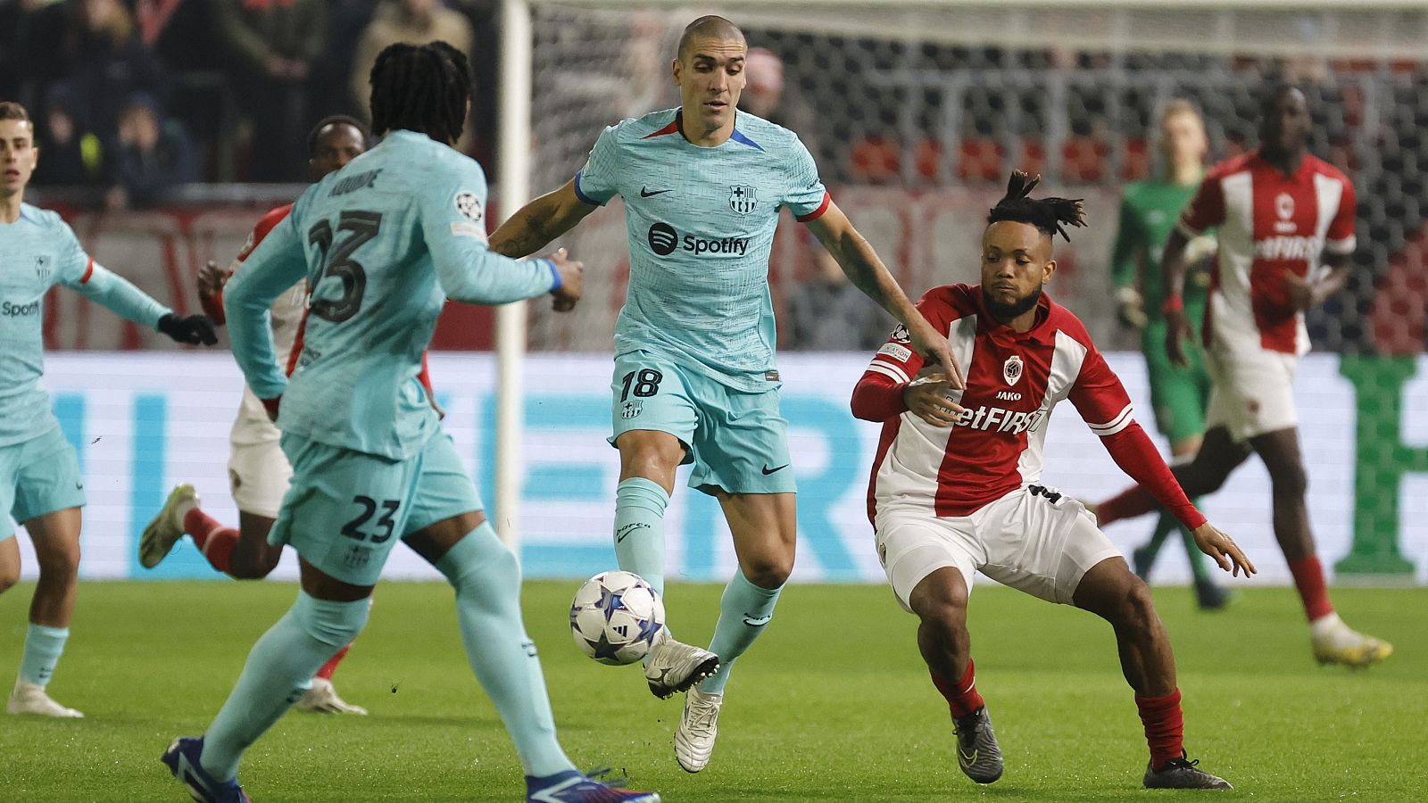 Amberes - FC Barcelona, en directo