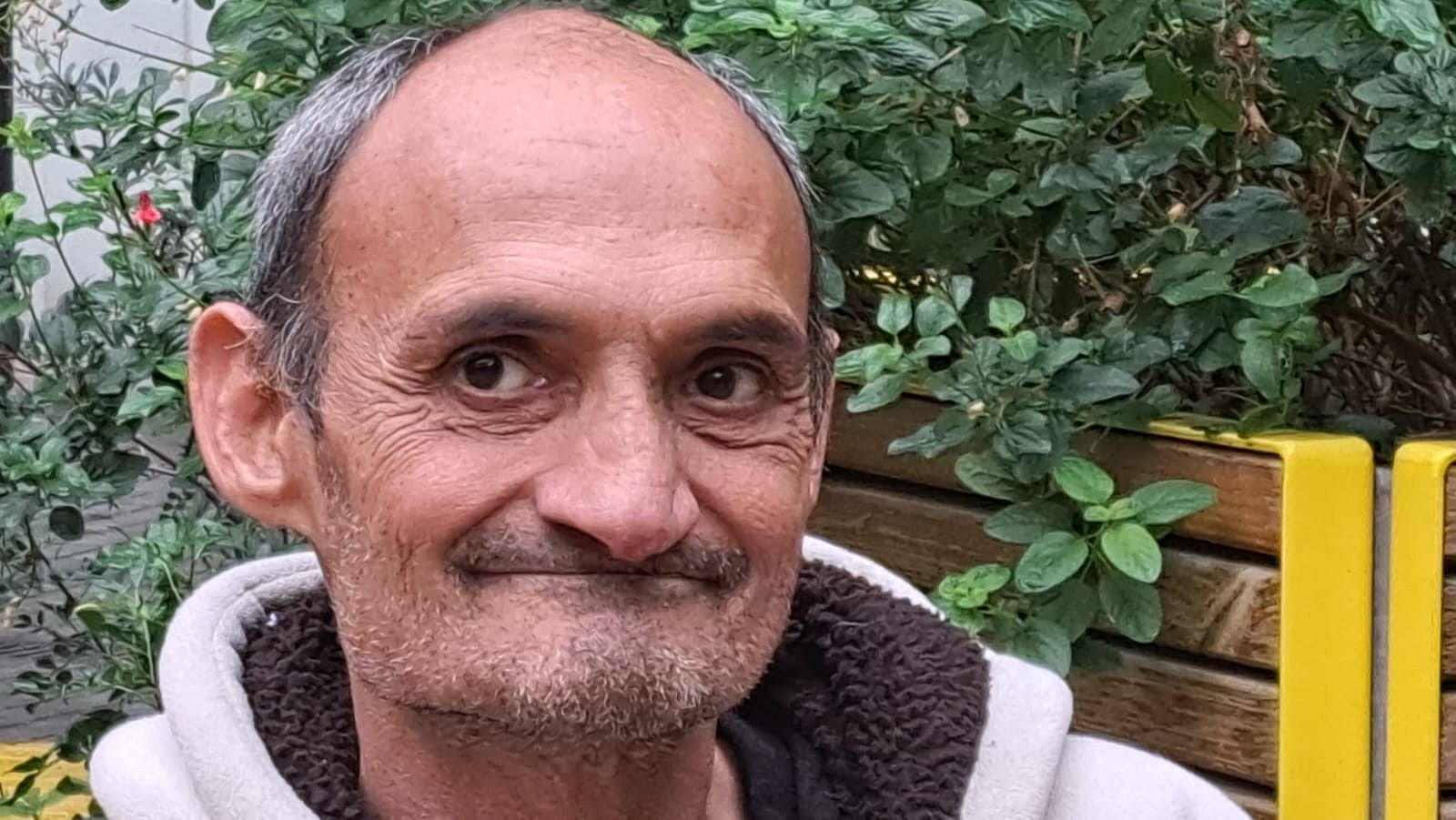 José Luis, persona sin hogar