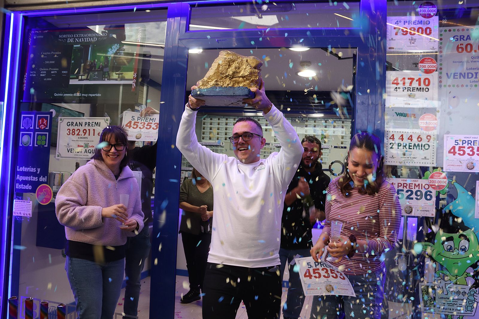 L'administració del centre comercial de Les Arenes de Barcelona celebra els cinquens premis