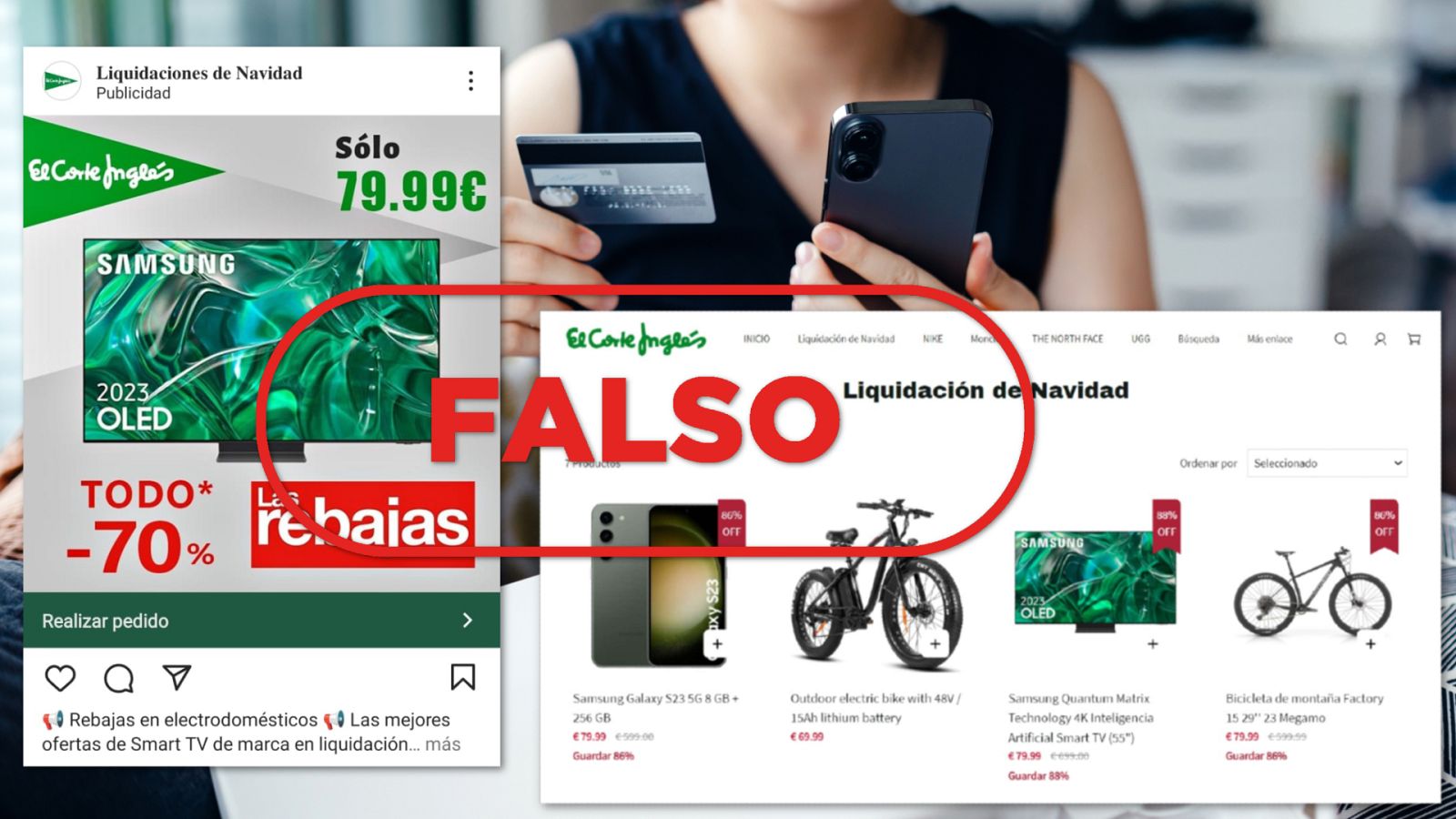 El Corte Ingles no anuncia esta 'liquidación de Navidad'