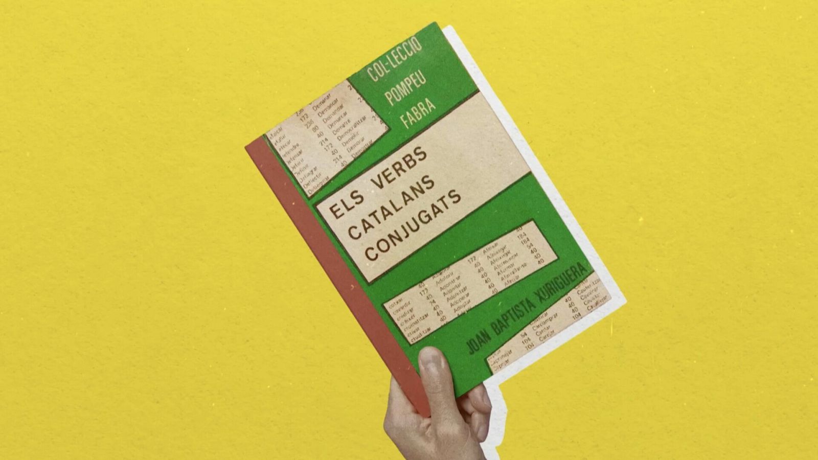 Un dels llibres més venuts en català és sobre conjugacions verbals