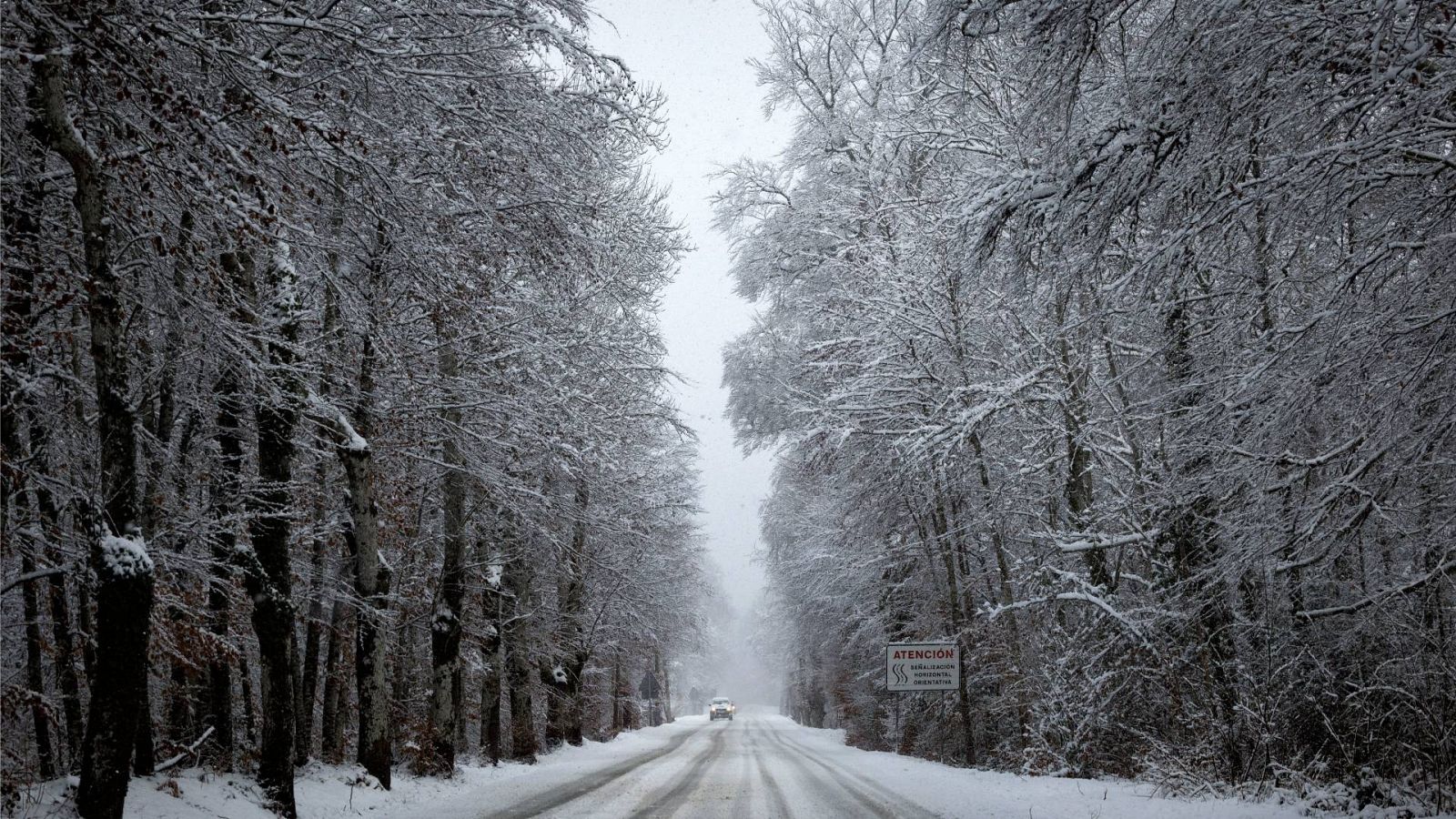 Navarra y otras seis comunidades en alerta amarilla por nevadas