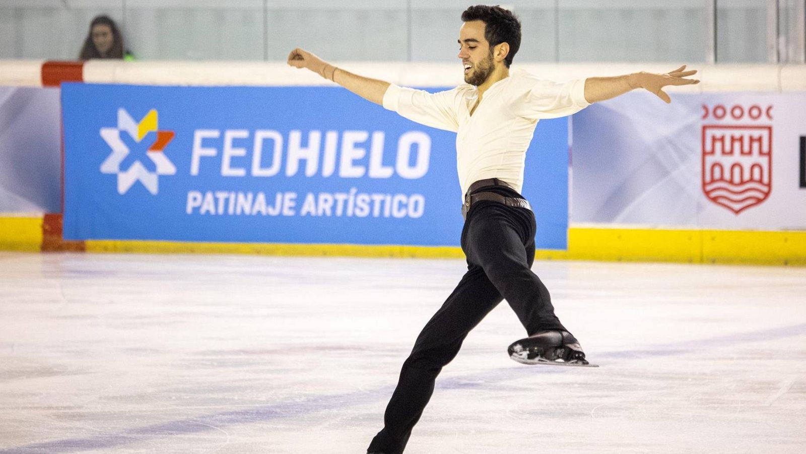 Tormás Guarino, principal baza española en los Europeos de patinaje artístico