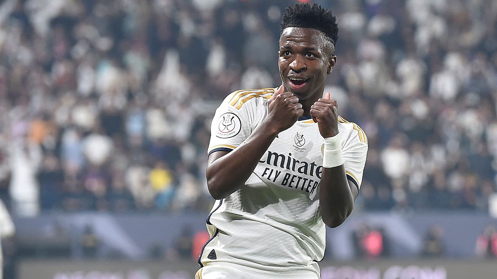 Real Madrid - Barcelona, en directo: Vinicius celebra un gol