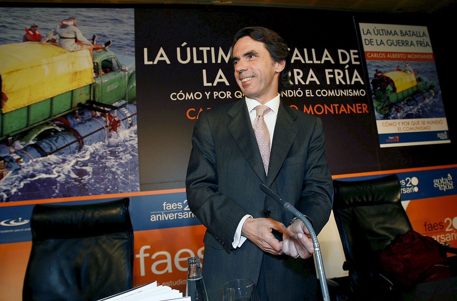 Aznar, en la presentación del libro 'La última batalla de la Guerra Fría'