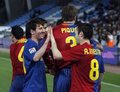El Barça más goleador