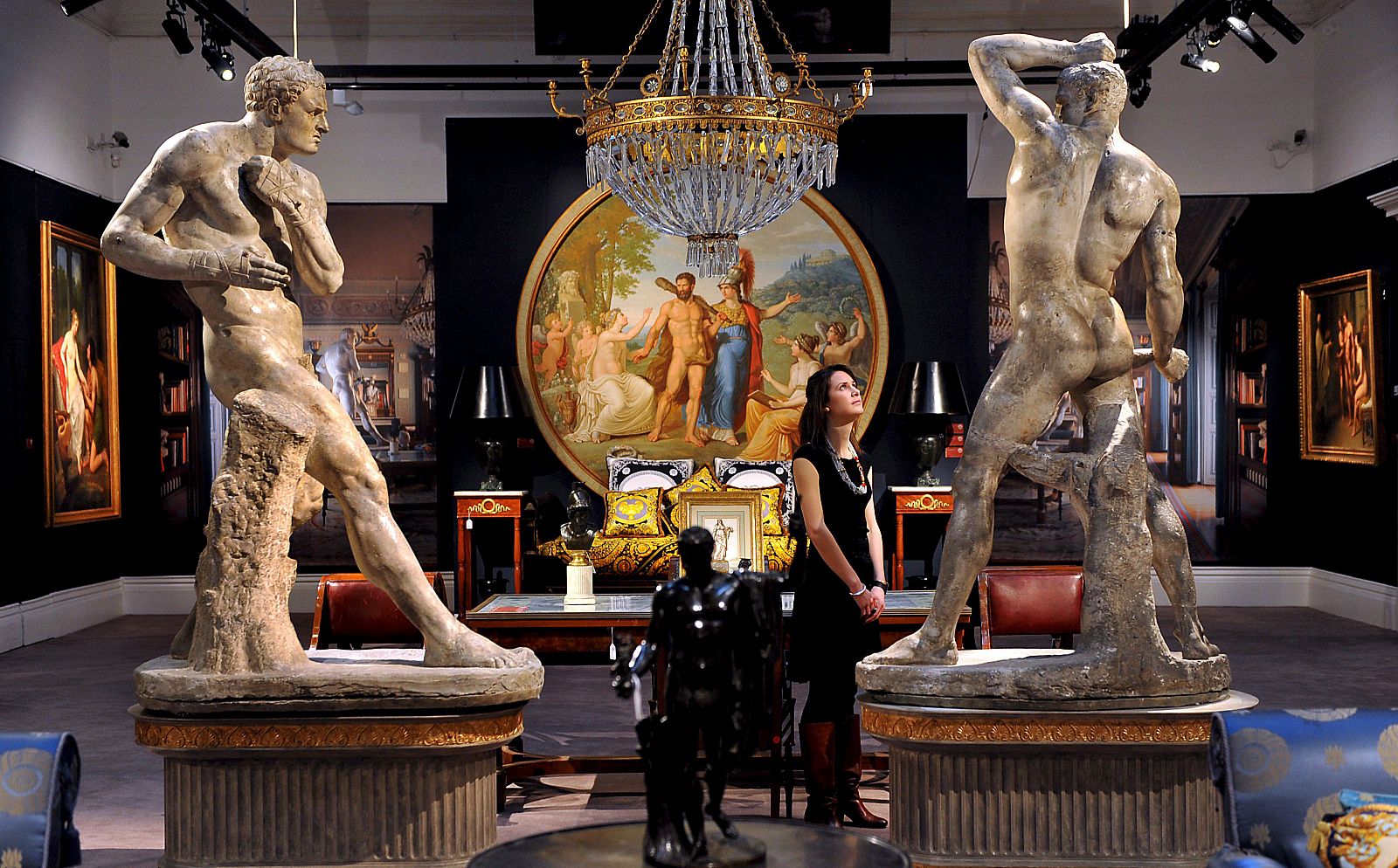 Subasta de la colección de arte de la Villa Fontaine de Versace