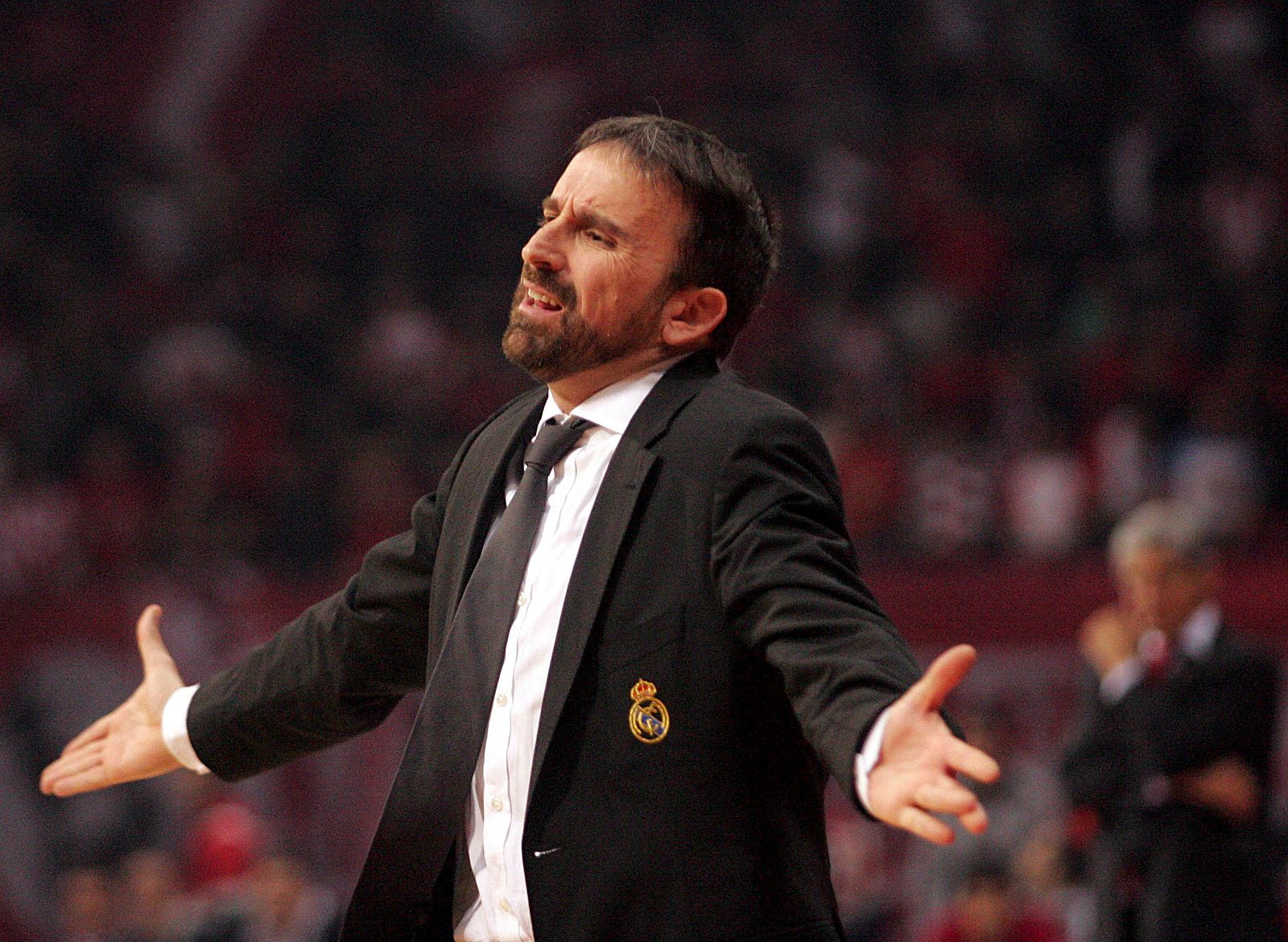 Joan Plaza, entrenador del Real Madrid