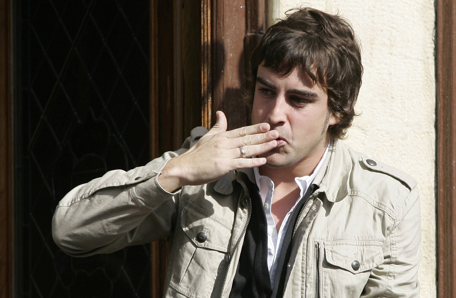 Fernando Alonso en Oviedo