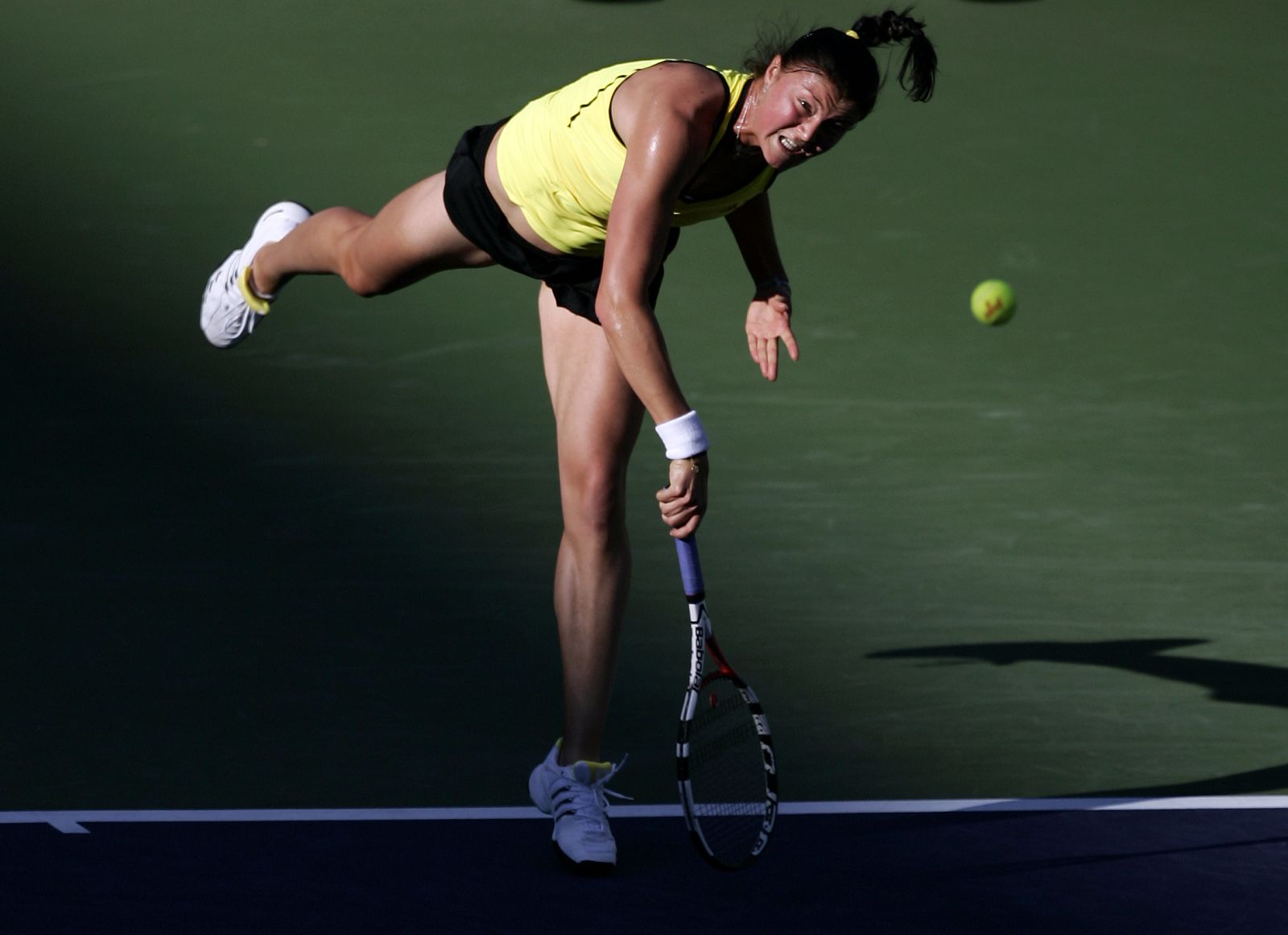 Dinara Safina, en el torneo de Indian Wells