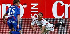 El 'Geta' da la sorpresa y vence al Sevilla