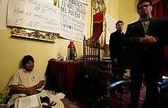 Quinto día de huelga de Morales mientras la oposición dice que es bueno que adelgace