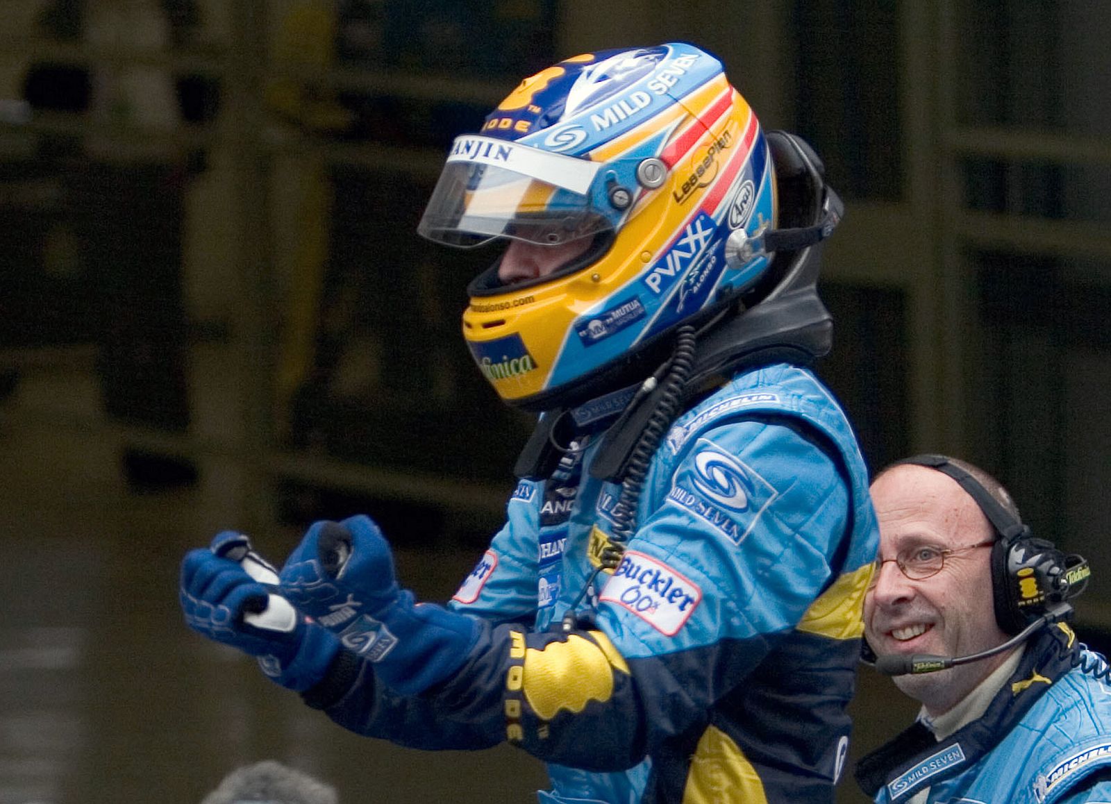 Fernando Alonso pole position GP China 2006 Shanghai International Circuit