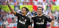 Raúl e Higuaín, decisivos para el Madrid