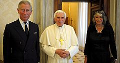 El príncipe Carlos de Inglaterra y el Papa Benedicto XVI afrontan la defensa del medio ambiente
