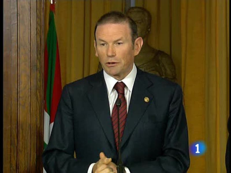 El lehendakari en funciones se despide alabando el plan Ibarretxe y la consulta soberanista 