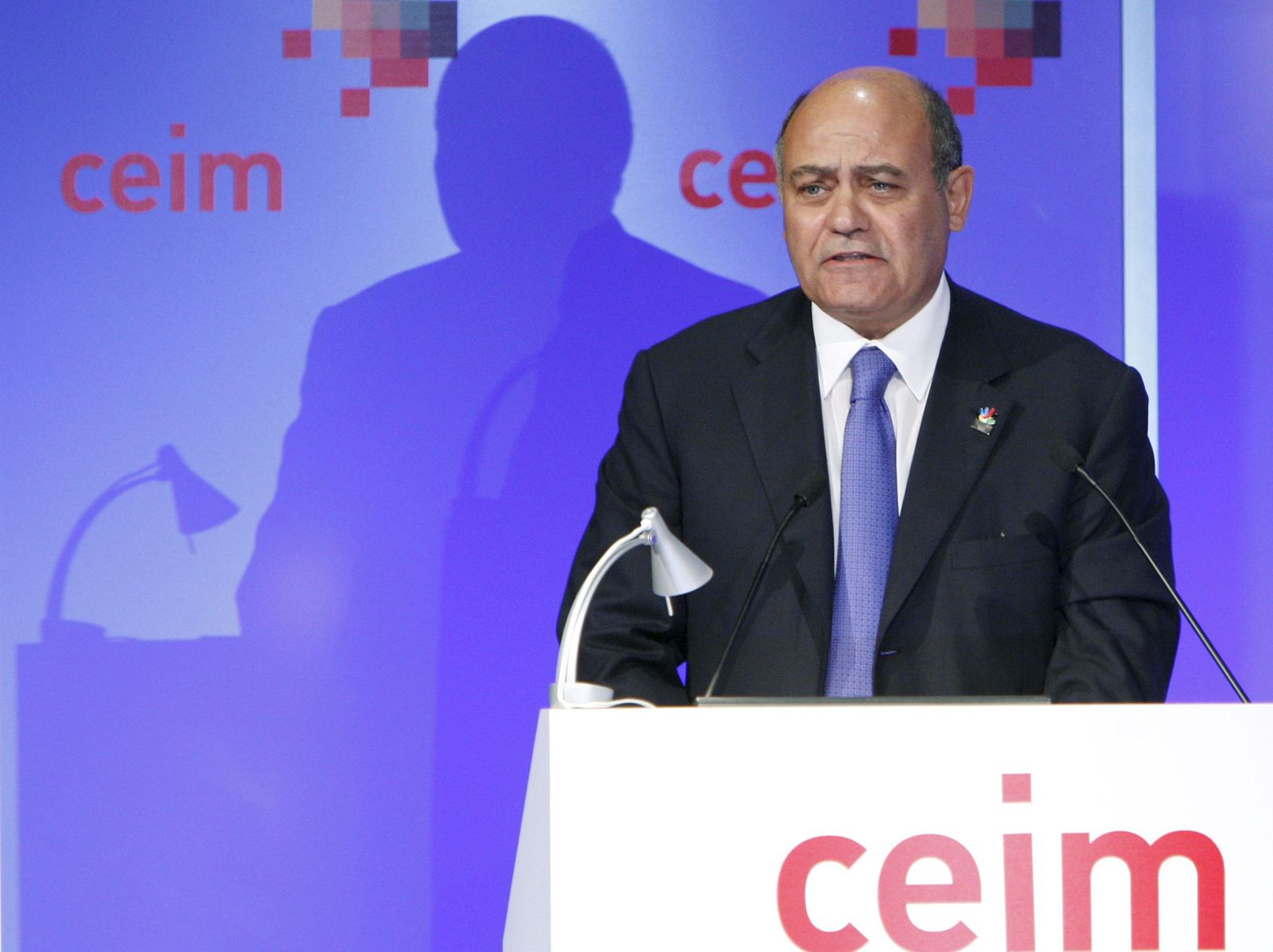 El presidente de la CEOE, Gerardo Díaz Ferrán