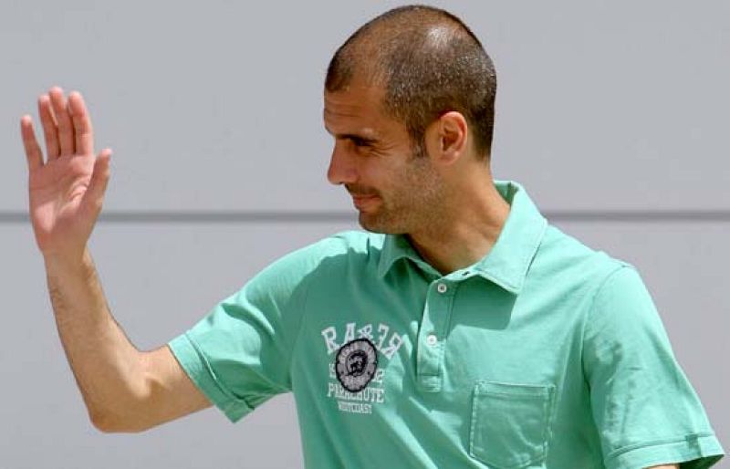 Guardiola: "La tensión, mañana; ahora, que se relajen"