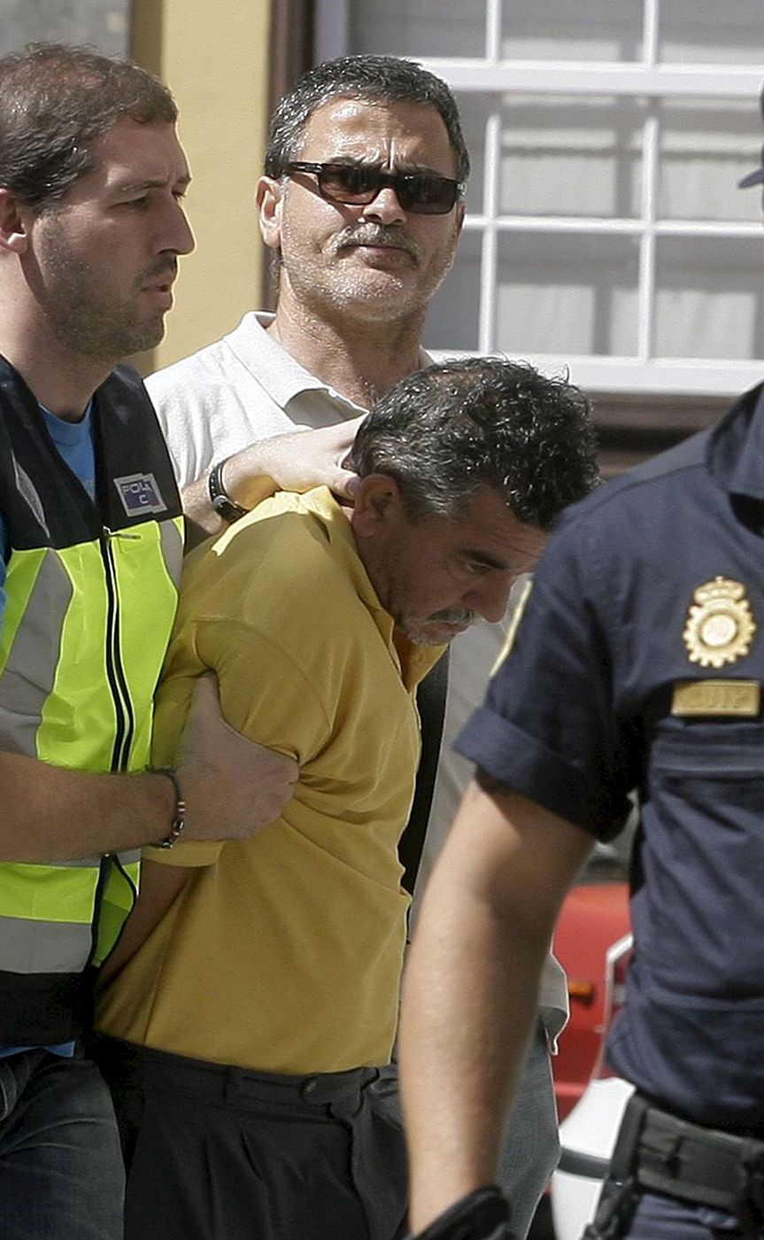 El presunto asesino llega al juzgado