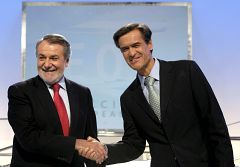 Los reproches en torno al aborto centran el debate entre López Aguilar y Mayor Oreja