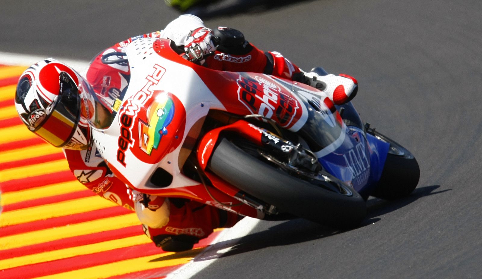 Héctor Barberá, en el GP de Italia