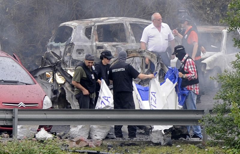 ETA reivindica la autoría de cinco atentados cometidos en 2009