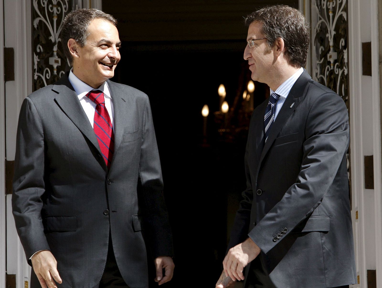 RODRIGUEZ ZAPATERO Y NUÑEZ FEIJÓO