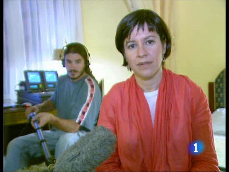 El equipo de TVE en Irán: "Ni siquiera os podemos mostrar lo que se ve detrás de la ventana"