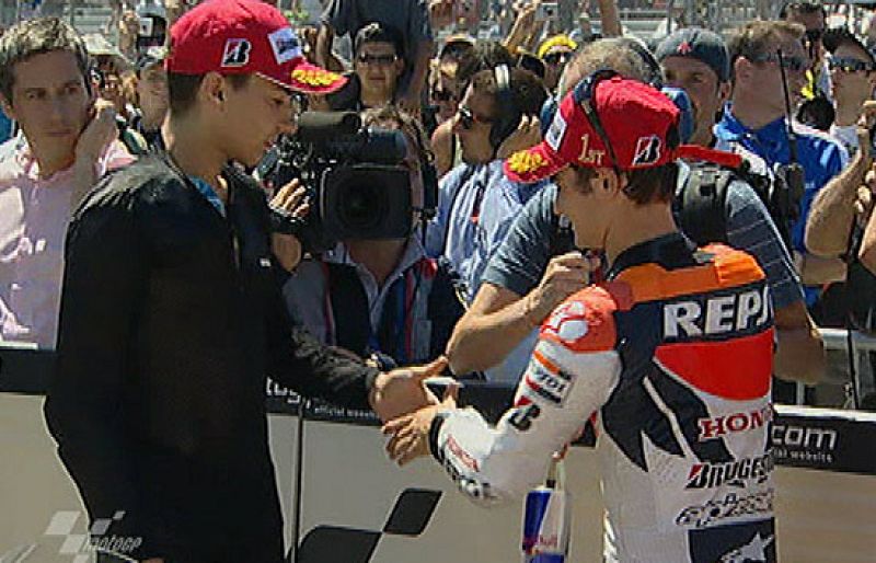 Pedrosa y Lorenzo, de sobresaliente