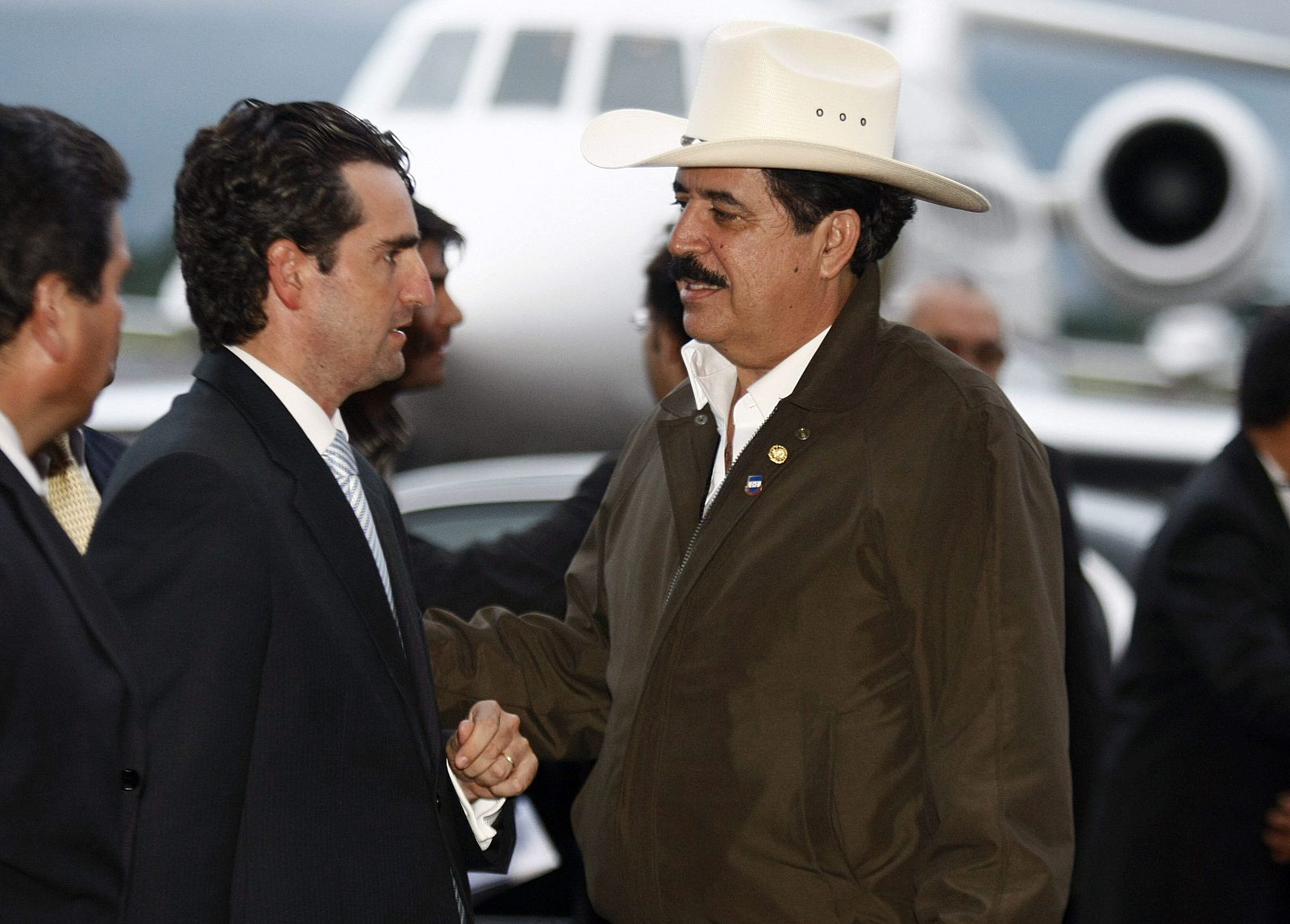 Manuel Zelaya llega a Costa Rica