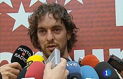 Gasol: "Ahora el objetivo es el Europeo"