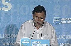 Rajoy acusa al Gobierno de organizar una "subasta" de dinero público para pactar la financiación