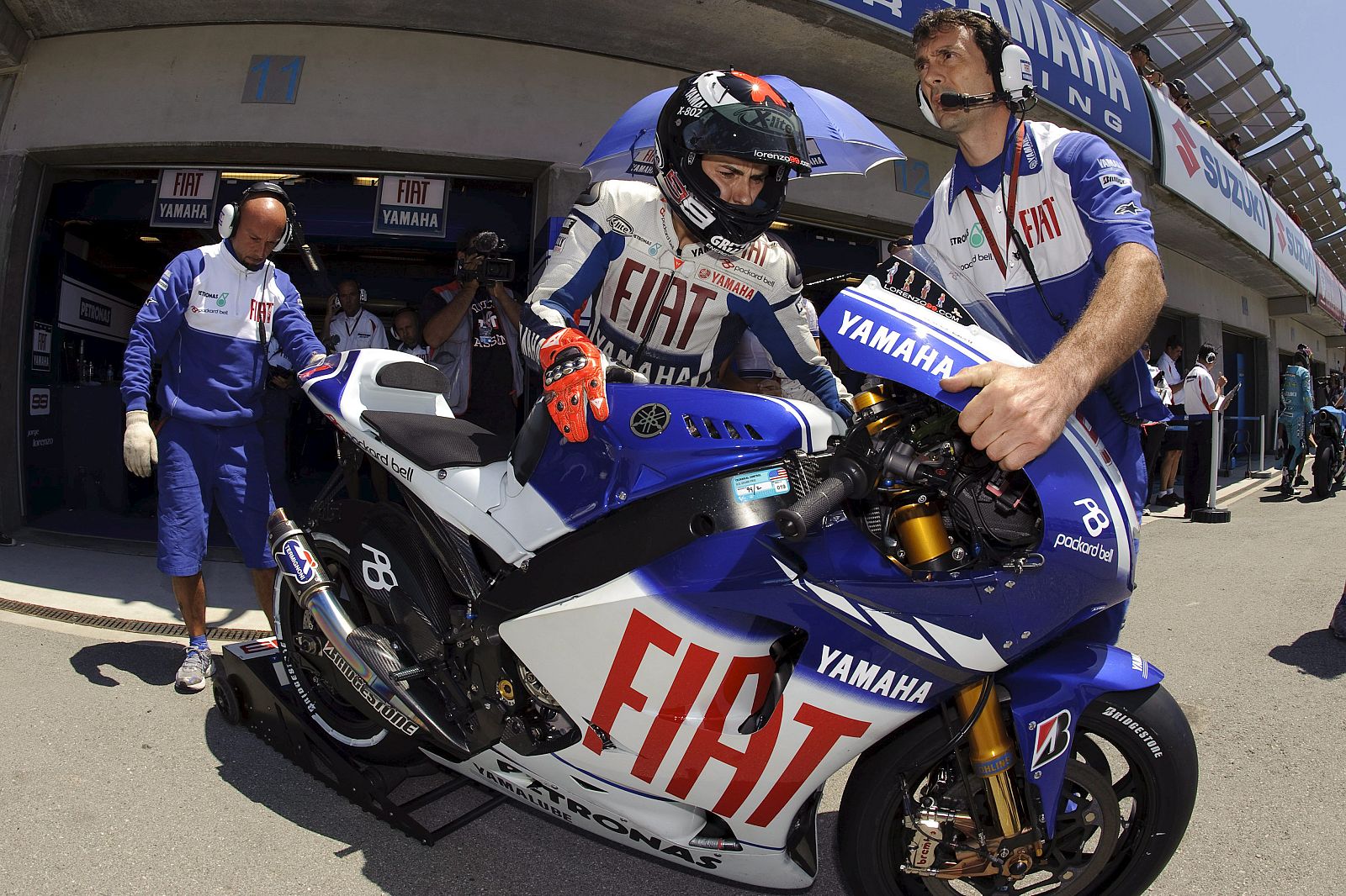 Jorge Lorenzo tendrá que correr infiltrado en el circuito de Sachsenring