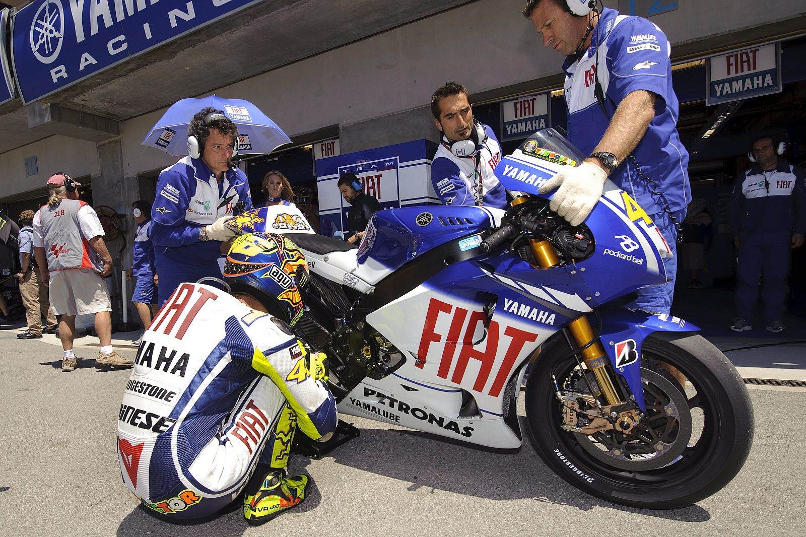 Valentino Rossi quiere mantener el liderato en el Gran Premio de Alemania