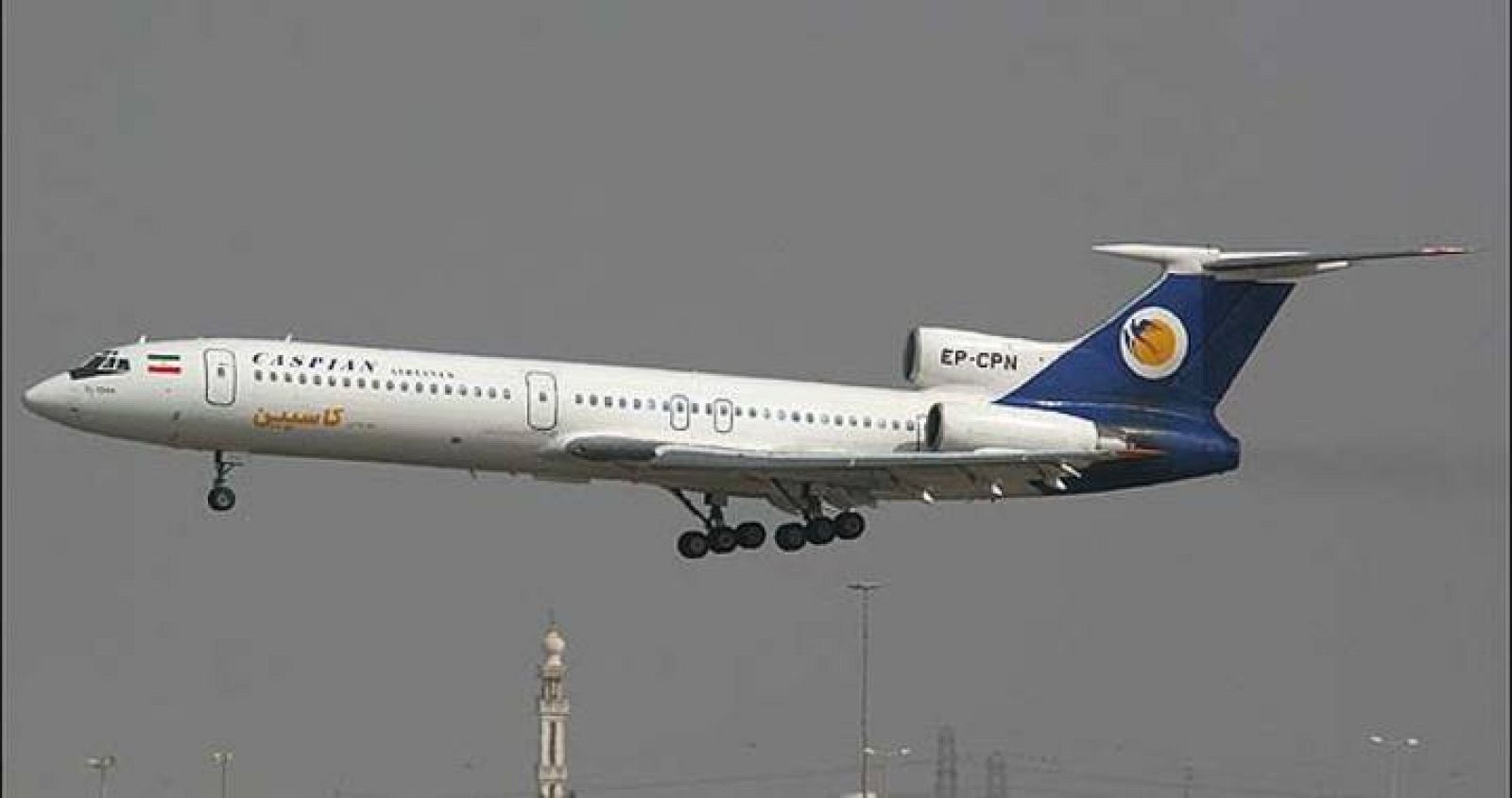 Tupolev TU-154M de la compañía Caspian Airlines