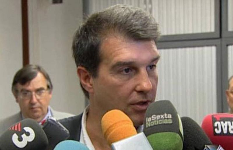 Laporta insiste en compararse con el Madrid