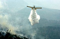 Los bomberos logran frenar el incendio en Tarragona aunque no lo dan por controlado