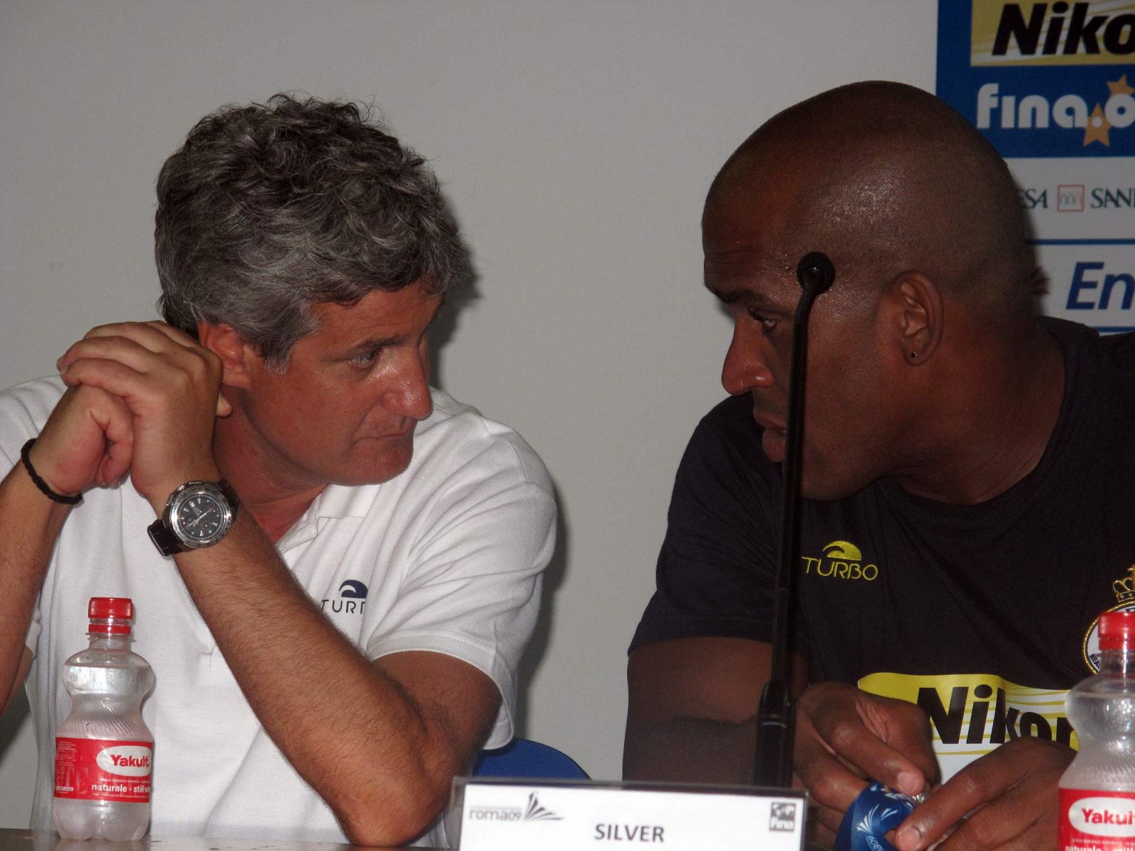 Iñaki Aguilar e Iván Pérez en rueda de prensa