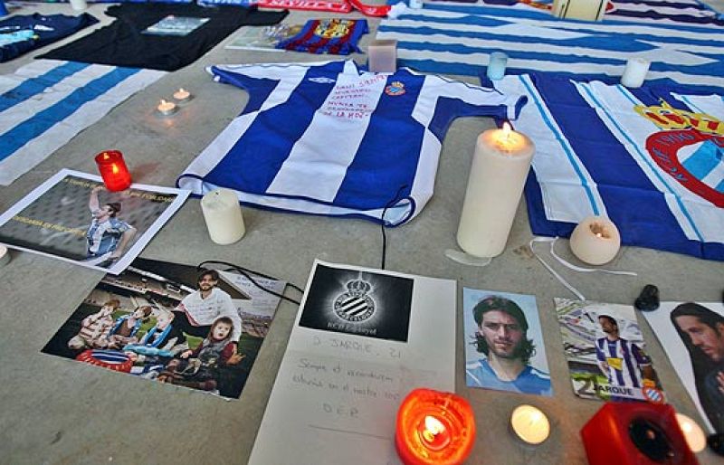 El fútbol español llora la muerte de Dani Jarque