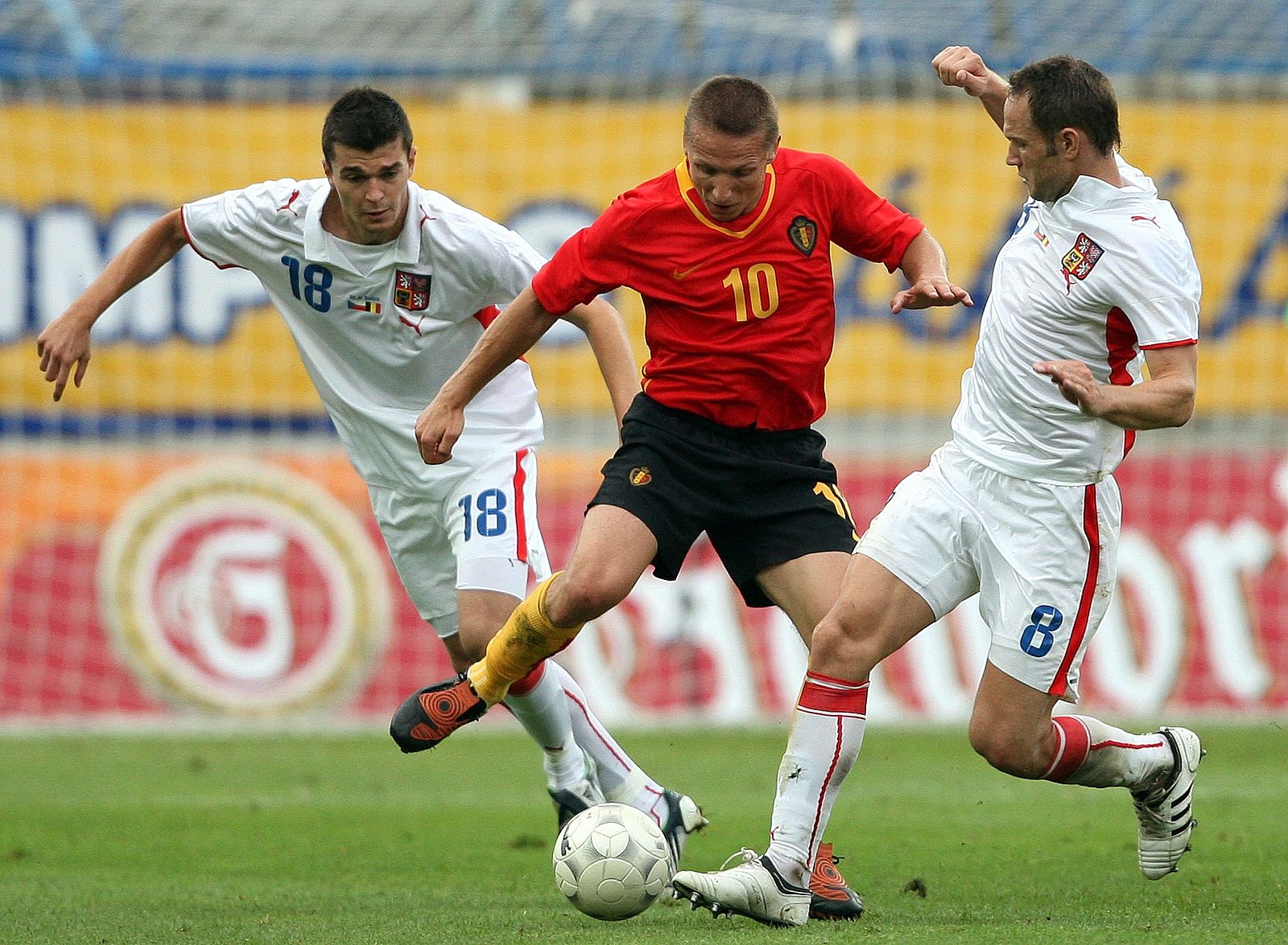 PARTIDO AMISTOSO REPÚBLICA CHECA-BÉLGICA