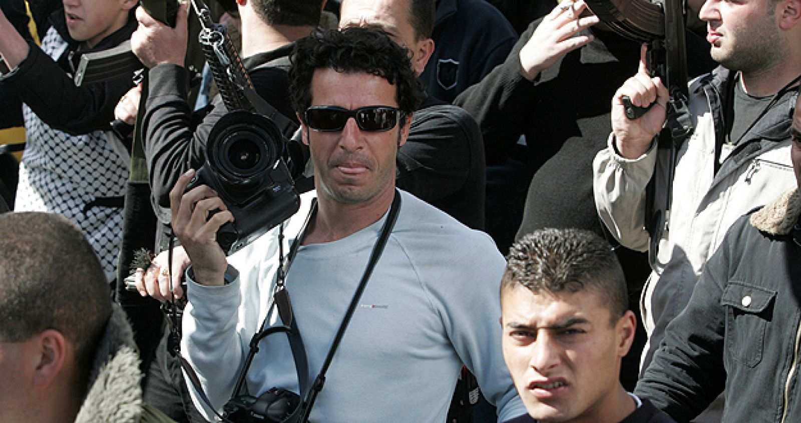 El fotógrafo Emilio Morenatti