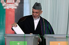 Karzai insta a votar a pesar de las amenazas de los talibanes para conseguir un país "más seguro"